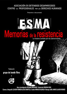 Afiche Esma/Memorias de la resistencia