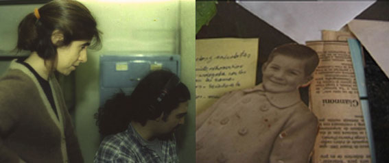 Gabriela Jaime y Horacio Almada. Imágen de la película