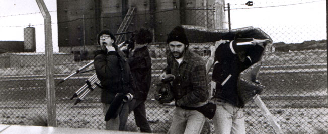 Filmando Fantasmas en la Patagonia en Sierra Grande