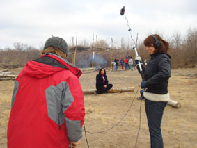 Filmación de La historia invisible